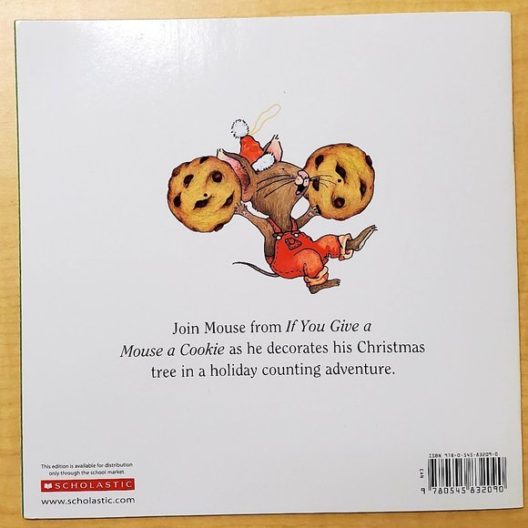 Merry Christmas, Mouse! by Laura Numeroff Children's Book Child Kids - Picture 4 of 4